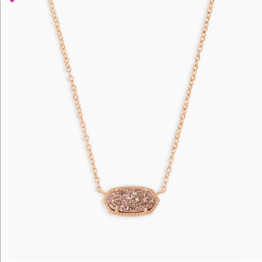Kendra Scott Elisa Pendant in Rose Gold